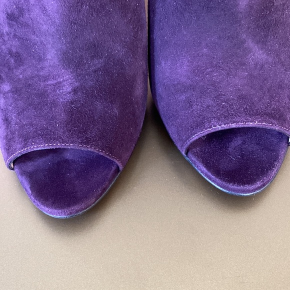 NWB Miu Miu Suede Open Toe Slingbacks - Picture 3 of 8